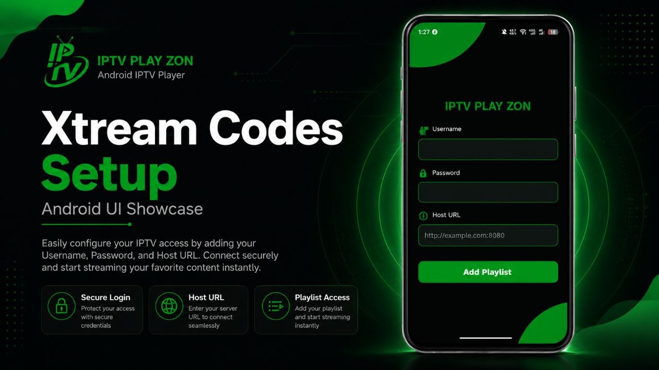 Xtream Codes Setup Screen