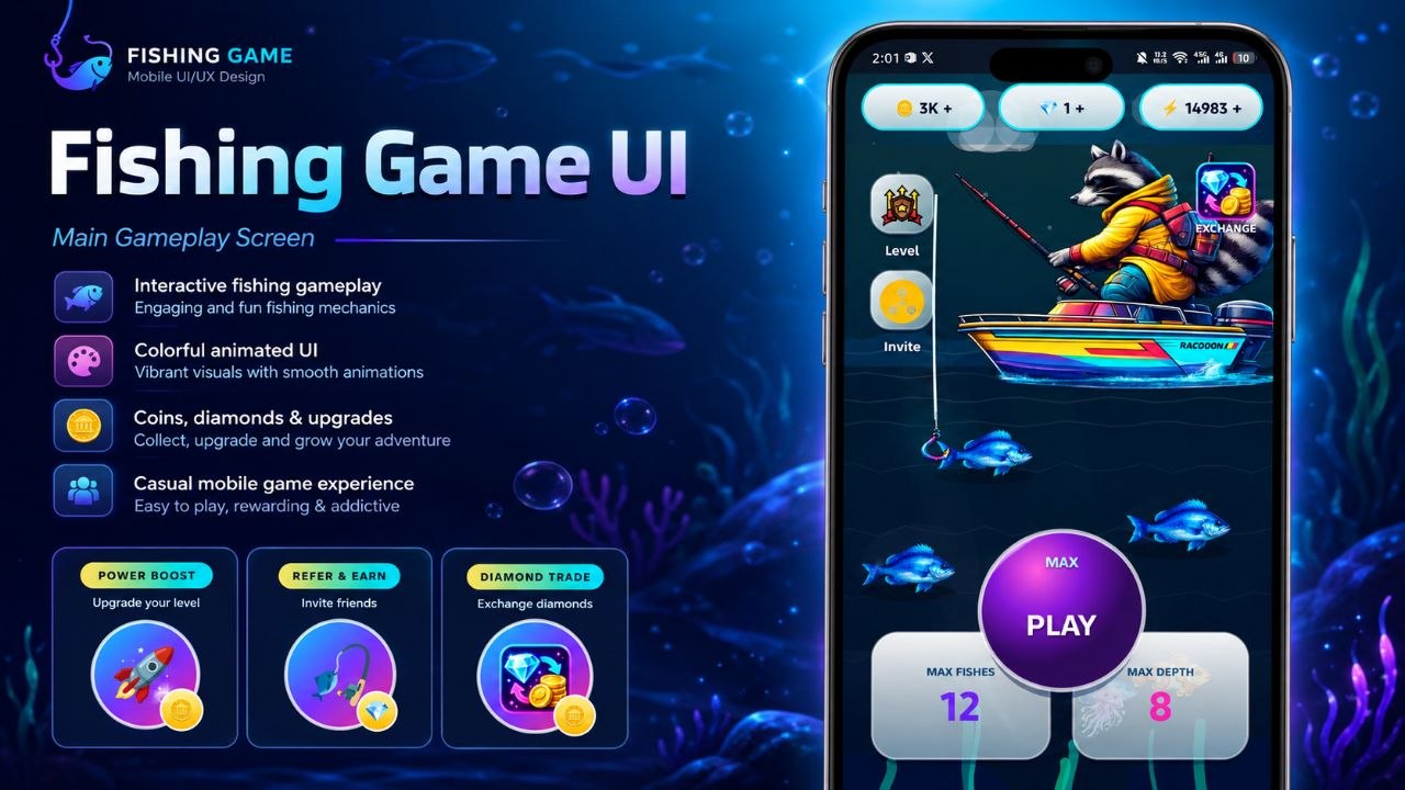 Fishing Game UI